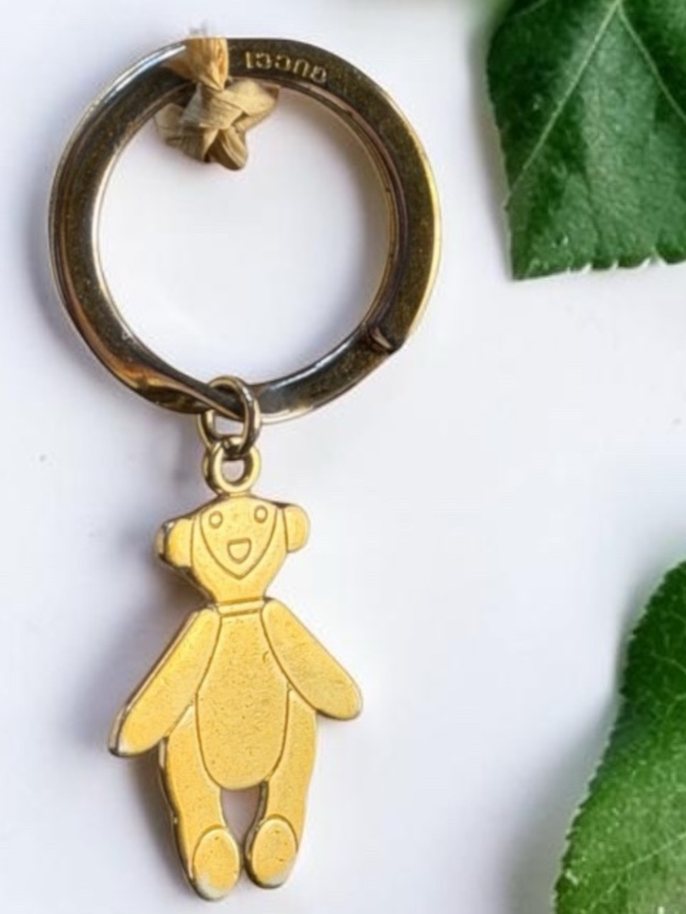 COMING SOON Gucci bear keychain with COA